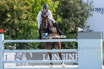 2024-09-01 - Philipp Weishaupt on Coby 8, Seventh place, during the first round of the Longines Global Champions Tour - HORSE RIDING LONGINES GLOBAL CHAMPIONS TOUR ROME 2024 - INTERNATIONALS - EQUESTRIAN