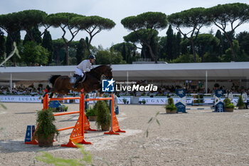 2024-09-01 - Philipp Weishaupt on Coby 8, Seventh place, during the first round of the Longines Global Champions Tour - HORSE RIDING LONGINES GLOBAL CHAMPIONS TOUR ROME 2024 - INTERNATIONALS - EQUESTRIAN