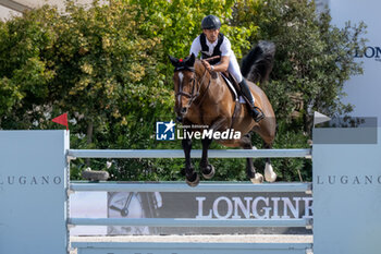 2024-09-01 - Victor Bettendorf on Foxy de la Roque, First place, during the first round of the Longines Global Champions Tour - HORSE RIDING LONGINES GLOBAL CHAMPIONS TOUR ROME 2024 - INTERNATIONALS - EQUESTRIAN