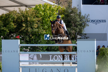 2024-09-01 - Victor Bettendorf on Foxy de la Roque, First place, during the first round of the Longines Global Champions Tour - HORSE RIDING LONGINES GLOBAL CHAMPIONS TOUR ROME 2024 - INTERNATIONALS - EQUESTRIAN