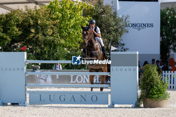 2024-09-01 - xxx on yyyy, wwwwww place, during the second round of the Longines Global Champions Tour - HORSE RIDING LONGINES GLOBAL CHAMPIONS TOUR ROME 2024 - INTERNATIONALS - EQUESTRIAN