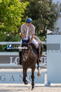 2024-09-01 - Piergiorgio Bucci on Hantano, sixth place, during the first round of the Longines Global Champions Tour - HORSE RIDING LONGINES GLOBAL CHAMPIONS TOUR ROME 2024 - INTERNATIONALS - EQUESTRIAN