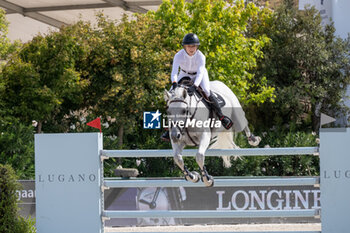 2024-09-01 - Zascha Nygaard Lill on Primavera, ninth place, during the first round of the Longines Global Champions Tour - HORSE RIDING LONGINES GLOBAL CHAMPIONS TOUR ROME 2024 - INTERNATIONALS - EQUESTRIAN