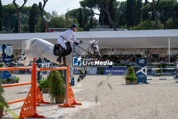 2024-09-01 - Zascha Nygaard Lill on Primavera, ninth place, during the first round of the Longines Global Champions Tour - HORSE RIDING LONGINES GLOBAL CHAMPIONS TOUR ROME 2024 - INTERNATIONALS - EQUESTRIAN