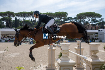 2024-09-01 - Eduardo Alvarez Aznar on Rokfeller de Pleville Bois Margot, twelfth place, during the first round of the Longines Global Champions Tour - HORSE RIDING LONGINES GLOBAL CHAMPIONS TOUR ROME 2024 - INTERNATIONALS - EQUESTRIAN