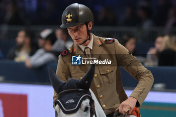 09/11/2024 - Alberto Zorzi riding Highlight W in action during International Winning Round CSI5*- W Trophy n.5 presented by Crivelli at Jumping Verona, Pala Fimauto on November 9, 2024, Verona, Italy. - CSI5*- W PREMIO N.5 PRESENTED BY CRIVELLI WINNING ROUND CATEGORY - INTERNAZIONALI - EQUITAZIONE