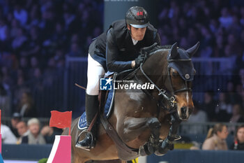 09/11/2024 - Olivier Philippaerts riding Precious Dwerse Hagen in action during International Winning Round CSI5*- W Trophy n.5 presented by Crivelli at Jumping Verona, Pala Fimauto on November 9, 2024, Verona, Italy. - CSI5*- W PREMIO N.5 PRESENTED BY CRIVELLI WINNING ROUND CATEGORY - INTERNAZIONALI - EQUITAZIONE