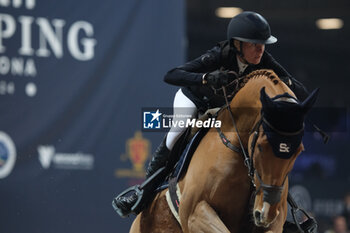 09/11/2024 - Petronella Andersson riding Castres van de Begijnakker Z in action during International Winning Round CSI5*- W Trophy n.5 presented by Crivelli at Jumping Verona, Pala Fimauto on November 9, 2024, Verona, Italy. - CSI5*- W PREMIO N.5 PRESENTED BY CRIVELLI WINNING ROUND CATEGORY - INTERNAZIONALI - EQUITAZIONE