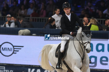 09/11/2024 - Kyle Timm riding Casino Calvin in action during International Winning Round CSI5*- W Trophy n.5 presented by Crivelli at Jumping Verona, Pala Fimauto on November 9, 2024, Verona, Italy. - CSI5*- W PREMIO N.5 PRESENTED BY CRIVELLI WINNING ROUND CATEGORY - INTERNAZIONALI - EQUITAZIONE