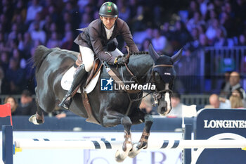 10/11/2024 - Marlon Modolo Zanotelli riding Zy-Zento in action during CSI5*- W Longines FEI Jumping World Cup 2024 Gran Prix presented by KASK, at Pala Fimauto on November 10, 2024, Verona, Italy. - CSI5*-W LONGINES FEI WORLD CUP™ PRESENTED BY KASK GRAN PRIX - INTERNAZIONALI - EQUITAZIONE