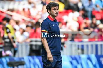 2024-07-24 - DENIA Santi of Spain during the football match between Uzbekistan and Spain, Olympic Games Paris 2024 on 24 July 2024 at Parc des Princes stadium in Paris, France - OLYMPIC GAMES PARIS 2024 - 24/07 - OLYMPIC GAMES PARIS 2024 - OLYMPIC GAMES