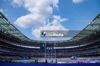 2024-07-24 - General view ahead of Rugby Sevens during the Olympic Games Paris 2024 on 24 July 2024 at Stade de France in Saint-Denis, France - OLYMPIC GAMES PARIS 2024 - 24/07 - OLYMPIC GAMES PARIS 2024 - OLYMPIC GAMES