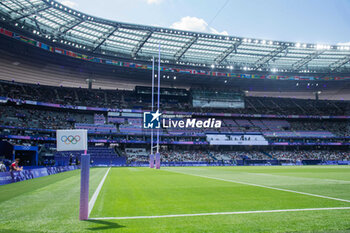 2024-07-24 - General view ahead of Rugby Sevens during the Olympic Games Paris 2024 on 24 July 2024 at Stade de France in Saint-Denis, France - OLYMPIC GAMES PARIS 2024 - 24/07 - OLYMPIC GAMES PARIS 2024 - OLYMPIC GAMES