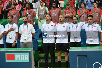 2024-07-24 - Tarik Sektioui of Morocco during the Football, Men's Group B, between Argentina and Morocco during the Olympic Games Paris 2024 on 24 July 2024 at Geoffroy-Guichard Stadium in Saint-Etienne, France - OLYMPIC GAMES PARIS 2024 - 24/07 - OLYMPIC GAMES PARIS 2024 - OLYMPIC GAMES