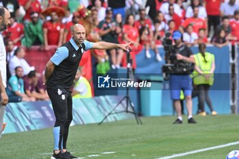 2024-07-24 - Javier Mascherano of Argentina during the Football, Men's Group B, between Argentina and Morocco during the Olympic Games Paris 2024 on 24 July 2024 at Geoffroy-Guichard Stadium in Saint-Etienne, France - OLYMPIC GAMES PARIS 2024 - 24/07 - OLYMPIC GAMES PARIS 2024 - OLYMPIC GAMES