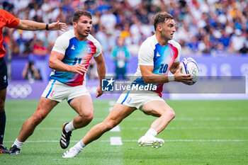 2024-07-24 - Jean Pascal Barraque (France), Rugby Sevens, Men's Pool C between France and United States during the Olympic Games Paris 2024 on 24 July 2024 at Stade de France in Saint-Denis, France - OLYMPIC GAMES PARIS 2024 - 24/07 - OLYMPIC GAMES PARIS 2024 - OLYMPIC GAMES