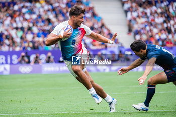 2024-07-24 - Antoine Zeghdar (France), Rugby Sevens, Men's Pool C between France and United States during the Olympic Games Paris 2024 on 24 July 2024 at Stade de France in Saint-Denis, France - OLYMPIC GAMES PARIS 2024 - 24/07 - OLYMPIC GAMES PARIS 2024 - OLYMPIC GAMES