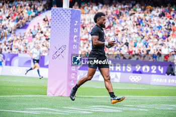 2024-07-24 - Akuila Rokolisoa (New Zealand), Rugby Sevens, Men's Pool A between New Zealand and Japan during the Olympic Games Paris 2024 on 24 July 2024 at Stade de France in Saint-Denis, France - OLYMPIC GAMES PARIS 2024 - 24/07 - OLYMPIC GAMES PARIS 2024 - OLYMPIC GAMES