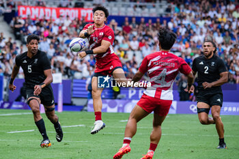 2024-07-24 - Yoshiyuki Koga (Japan), Rugby Sevens, Men's Pool A between New Zealand and Japan during the Olympic Games Paris 2024 on 24 July 2024 at Stade de France in Saint-Denis, France - OLYMPIC GAMES PARIS 2024 - 24/07 - OLYMPIC GAMES PARIS 2024 - OLYMPIC GAMES