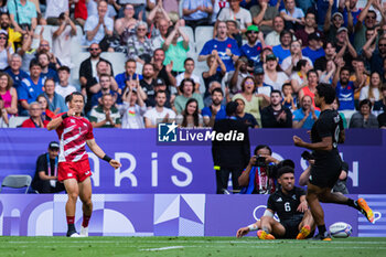 2024-07-24 - Taiga Ishida (Japan), Rugby Sevens, Men's Pool A between New Zealand and Japan during the Olympic Games Paris 2024 on 24 July 2024 at Stade de France in Saint-Denis, France - OLYMPIC GAMES PARIS 2024 - 24/07 - OLYMPIC GAMES PARIS 2024 - OLYMPIC GAMES