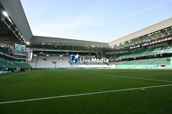 2024-07-24 - Empty stands after the restart of the match after the match has been suspended during the Football, Men's Group B, between Argentina and Morocco during the Olympic Games Paris 2024 on 24 July 2024 at Geoffroy-Guichard Stadium in Saint-Etienne, France - OLYMPIC GAMES PARIS 2024 - 24/07 - OLYMPIC GAMES PARIS 2024 - OLYMPIC GAMES