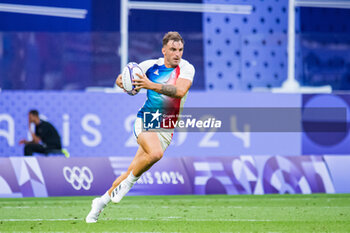 2024-07-24 - Jean Pascal Barraque (France), Rugby Sevens, Men's Pool C between France and Uruguay during the Olympic Games Paris 2024 on 24 July 2024 at Stade de France in Saint-Denis, France - OLYMPIC GAMES PARIS 2024 - 24/07 - OLYMPIC GAMES PARIS 2024 - OLYMPIC GAMES