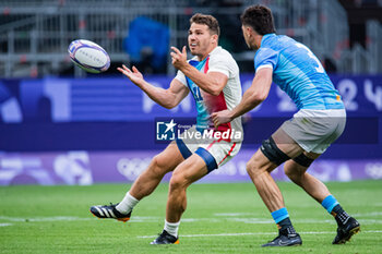 2024-07-24 - Antoine Dupont (France), Rugby Sevens, Men's Pool C between France and Uruguay during the Olympic Games Paris 2024 on 24 July 2024 at Stade de France in Saint-Denis, France - OLYMPIC GAMES PARIS 2024 - 24/07 - OLYMPIC GAMES PARIS 2024 - OLYMPIC GAMES