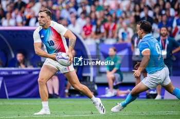 2024-07-24 - Jean Pascal Barraque (France), Rugby Sevens, Men's Pool C between France and Uruguay during the Olympic Games Paris 2024 on 24 July 2024 at Stade de France in Saint-Denis, France - OLYMPIC GAMES PARIS 2024 - 24/07 - OLYMPIC GAMES PARIS 2024 - OLYMPIC GAMES