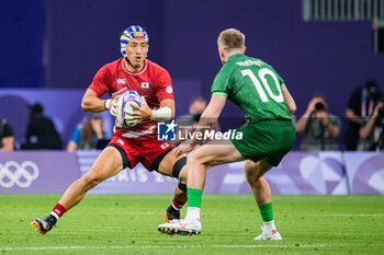 2024-07-24 - Moeki Fukushi (Japan), Rugby Sevens, Men's Pool A between Ireland and Japan during the Olympic Games Paris 2024 on 24 July 2024 at Stade de France in Saint-Denis, France - OLYMPIC GAMES PARIS 2024 - 24/07 - OLYMPIC GAMES PARIS 2024 - OLYMPIC GAMES