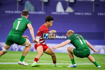 2024-07-24 - Kippei Taniaka (Japan), Rugby Sevens, Men's Pool A between Ireland and Japan during the Olympic Games Paris 2024 on 24 July 2024 at Stade de France in Saint-Denis, France - OLYMPIC GAMES PARIS 2024 - 24/07 - OLYMPIC GAMES PARIS 2024 - OLYMPIC GAMES