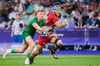 2024-07-24 - Moeki Fukushi (Japan), Rugby Sevens, Men's Pool A between Ireland and Japan during the Olympic Games Paris 2024 on 24 July 2024 at Stade de France in Saint-Denis, France - OLYMPIC GAMES PARIS 2024 - 24/07 - OLYMPIC GAMES PARIS 2024 - OLYMPIC GAMES