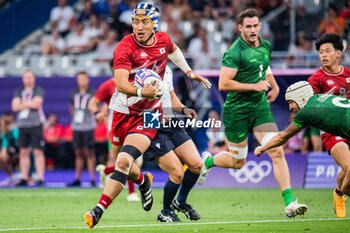 2024-07-24 - Moeki Fukushi (Japan), Rugby Sevens, Men's Pool A between Ireland and Japan during the Olympic Games Paris 2024 on 24 July 2024 at Stade de France in Saint-Denis, France - OLYMPIC GAMES PARIS 2024 - 24/07 - OLYMPIC GAMES PARIS 2024 - OLYMPIC GAMES