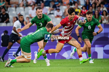 2024-07-24 - Kippei Taniaka (Japan), Rugby Sevens, Men's Pool A between Ireland and Japan during the Olympic Games Paris 2024 on 24 July 2024 at Stade de France in Saint-Denis, France - OLYMPIC GAMES PARIS 2024 - 24/07 - OLYMPIC GAMES PARIS 2024 - OLYMPIC GAMES