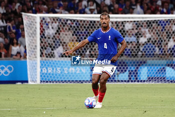 2024-07-24 - Loïc Badé (France) during the Football, Men's Group A, between France and United States during the Olympic Games Paris 2024 on 24 July 2024 at Geoffroy-Guichard Stadium in Marseille, France - OLYMPIC GAMES PARIS 2024 - 24/07 - OLYMPIC GAMES PARIS 2024 - OLYMPIC GAMES