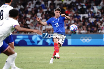 2024-07-24 - Joris Chotard (France) during the Football, Men's Group A, between France and United States during the Olympic Games Paris 2024 on 24 July 2024 at Geoffroy-Guichard Stadium in Marseille, France - OLYMPIC GAMES PARIS 2024 - 24/07 - OLYMPIC GAMES PARIS 2024 - OLYMPIC GAMES