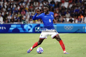 2024-07-24 - Manu Koné (France) during the Football, Men's Group A, between France and United States during the Olympic Games Paris 2024 on 24 July 2024 at Geoffroy-Guichard Stadium in Marseille, France - OLYMPIC GAMES PARIS 2024 - 24/07 - OLYMPIC GAMES PARIS 2024 - OLYMPIC GAMES