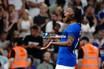 2024-07-24 - Michael Olise (France) celebrates his goal during the Football, Men's Group A, between France and United States during the Olympic Games Paris 2024 on 24 July 2024 at Geoffroy-Guichard Stadium in Marseille, France - OLYMPIC GAMES PARIS 2024 - 24/07 - OLYMPIC GAMES PARIS 2024 - OLYMPIC GAMES