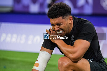 2024-07-24 - Ngarohi McGarvey-Black (New Zealand), Rugby Sevens, Men's Pool A between New Zealand and South Africa during the Olympic Games Paris 2024 on 24 July 2024 at Stade de France in Saint-Denis, France - OLYMPIC GAMES PARIS 2024 - 24/07 - OLYMPIC GAMES PARIS 2024 - OLYMPIC GAMES