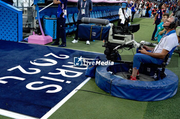 2024-07-24 - TV Broadcast during the Football, Men's Group A, between France and United States during the Olympic Games Paris 2024 on 24 July 2024 at Velodrome Stadium in Marseille, France - OLYMPIC GAMES PARIS 2024 - 24/07 - OLYMPIC GAMES PARIS 2024 - OLYMPIC GAMES