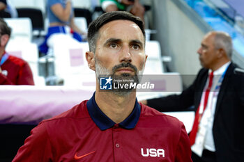 2024-07-24 - Head coach Marko Mitrovic (USA) during the Football, Men's Group A, between France and United States during the Olympic Games Paris 2024 on 24 July 2024 at Velodrome Stadium in Marseille, France - OLYMPIC GAMES PARIS 2024 - 24/07 - OLYMPIC GAMES PARIS 2024 - OLYMPIC GAMES