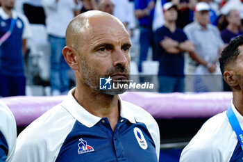 2024-07-24 - Assistant coach Gérald Baticle of France during the Football, Men's Group A, between France and United States during the Olympic Games Paris 2024 on 24 July 2024 at Velodrome Stadium in Marseille, France - OLYMPIC GAMES PARIS 2024 - 24/07 - OLYMPIC GAMES PARIS 2024 - OLYMPIC GAMES