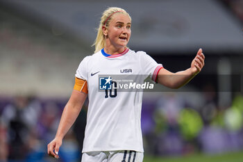 2024-07-26 - Lindsey Horan (USA), Football, Women's Group B between United States and Zambia during the Olympic Games Paris 2024 on 25 July 2024 at Allianz Riviera in Nice, France - OLYMPIC GAMES PARIS 2024 - 25/07 - OLYMPIC GAMES PARIS 2024 - OLYMPIC GAMES