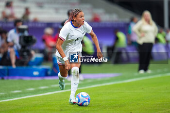 2024-07-26 - Trinity Rodman (USA), Football, Women's Group B between United States and Zambia during the Olympic Games Paris 2024 on 25 July 2024 at Allianz Riviera in Nice, France - OLYMPIC GAMES PARIS 2024 - 25/07 - OLYMPIC GAMES PARIS 2024 - OLYMPIC GAMES