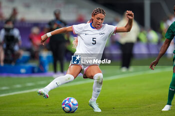 2024-07-26 - Trinity Rodman (USA), Football, Women's Group B between United States and Zambia during the Olympic Games Paris 2024 on 25 July 2024 at Allianz Riviera in Nice, France - OLYMPIC GAMES PARIS 2024 - 25/07 - OLYMPIC GAMES PARIS 2024 - OLYMPIC GAMES