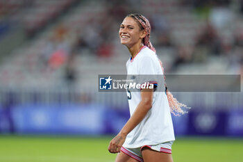 2024-07-26 - Trinity Rodman (USA), Football, Women's Group B between United States and Zambia during the Olympic Games Paris 2024 on 25 July 2024 at Allianz Riviera in Nice, France - OLYMPIC GAMES PARIS 2024 - 25/07 - OLYMPIC GAMES PARIS 2024 - OLYMPIC GAMES