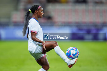 2024-07-26 - Crystal Dunn (USA), Football, Women's Group B between United States and Zambia during the Olympic Games Paris 2024 on 25 July 2024 at Allianz Riviera in Nice, France - OLYMPIC GAMES PARIS 2024 - 25/07 - OLYMPIC GAMES PARIS 2024 - OLYMPIC GAMES