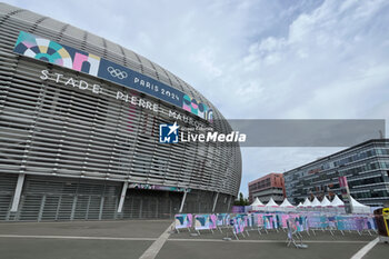 2024-07-25 - Stadium Pierre Mauroy, stadium for basketball and handball competitions during the Olympic Games Paris 2024 on 25 July 2024 in Villeneuve-d'Ascq near Lille, France - OLYMPIC GAMES PARIS 2024 - MISCS - 26/07 - OLYMPIC GAMES PARIS 2024 - OLYMPIC GAMES