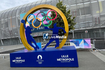 2024-07-25 - Stadium Pierre Mauroy, stadium for basketball and handball competitions during the Olympic Games Paris 2024 on 25 July 2024 in Villeneuve-d'Ascq near Lille, France - OLYMPIC GAMES PARIS 2024 - MISCS - 26/07 - OLYMPIC GAMES PARIS 2024 - OLYMPIC GAMES