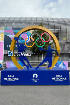 2024-07-25 - Stadium Pierre Mauroy, stadium for basketball and handball competitions during the Olympic Games Paris 2024 on 25 July 2024 in Villeneuve-d'Ascq near Lille, France - OLYMPIC GAMES PARIS 2024 - MISCS - 26/07 - OLYMPIC GAMES PARIS 2024 - OLYMPIC GAMES