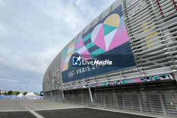 2024-07-25 - Stadium Pierre Mauroy, stadium for basketball and handball competitions during the Olympic Games Paris 2024 on 25 July 2024 in Villeneuve-d'Ascq near Lille, France - OLYMPIC GAMES PARIS 2024 - MISCS - 26/07 - OLYMPIC GAMES PARIS 2024 - OLYMPIC GAMES